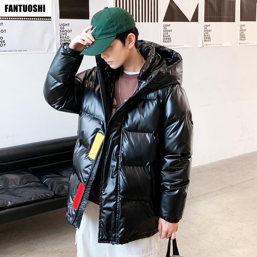 

2021 The New New Dwaterproof Water Hooded Parka Warm Winter Coat Weight Men' Shiny Jacket Fhnx, Hei se