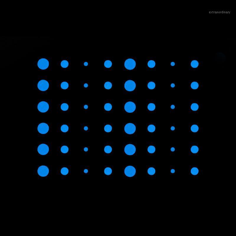 

100pcs Glow in the Dark Circles Sticker Kids Room Wall Ceiling DIY Decoration Sticker Bedroom Decor Round Luminous Decal1