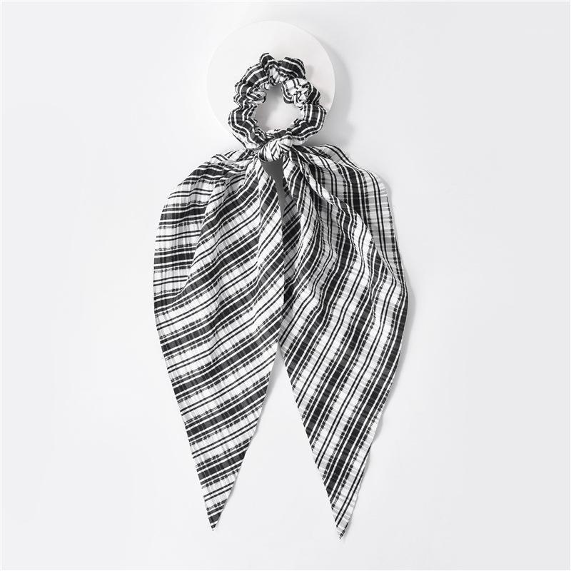 

Hair Clips & Barrettes ZWPON Women Headwear Turban Flamingo Daisy Bow Scrunchies Ribbon Horsetail Ties Head Wrap Chiffon Accessories, Golden;silver