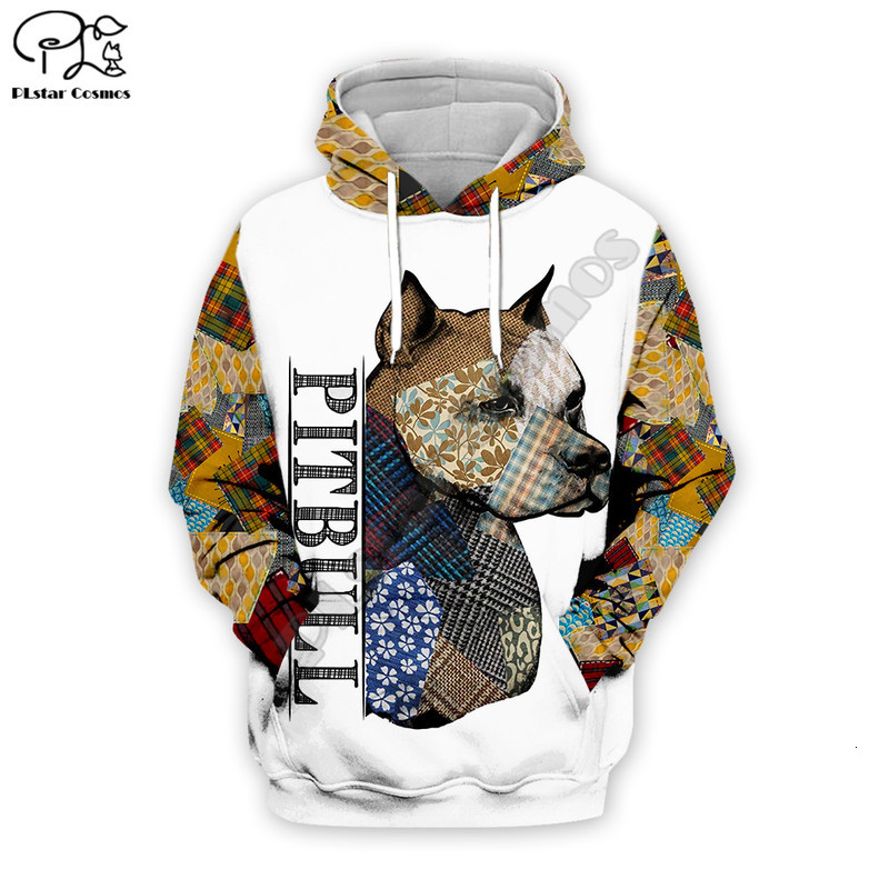 

funny pitbull 3d Printed Harajuku Fashion Casual Hooded Sweatshirt zip hoodies women for men dropshipping