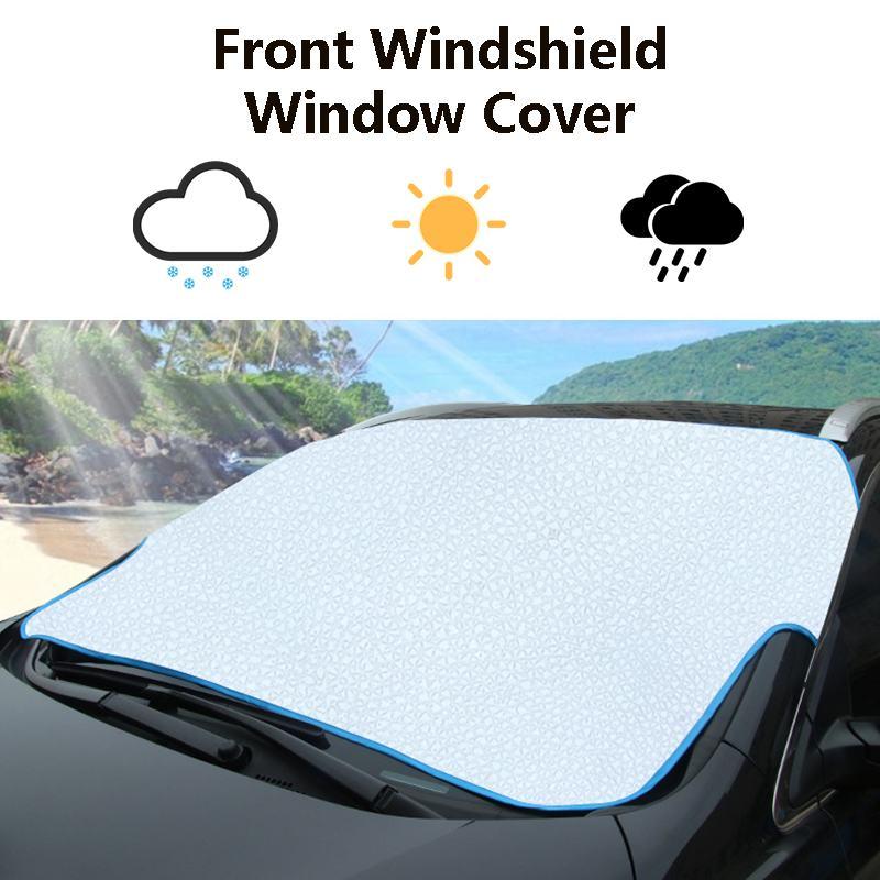 Wakauto 1 Cubierta Frontal Universal antiheladas para Parabrisas de Coche