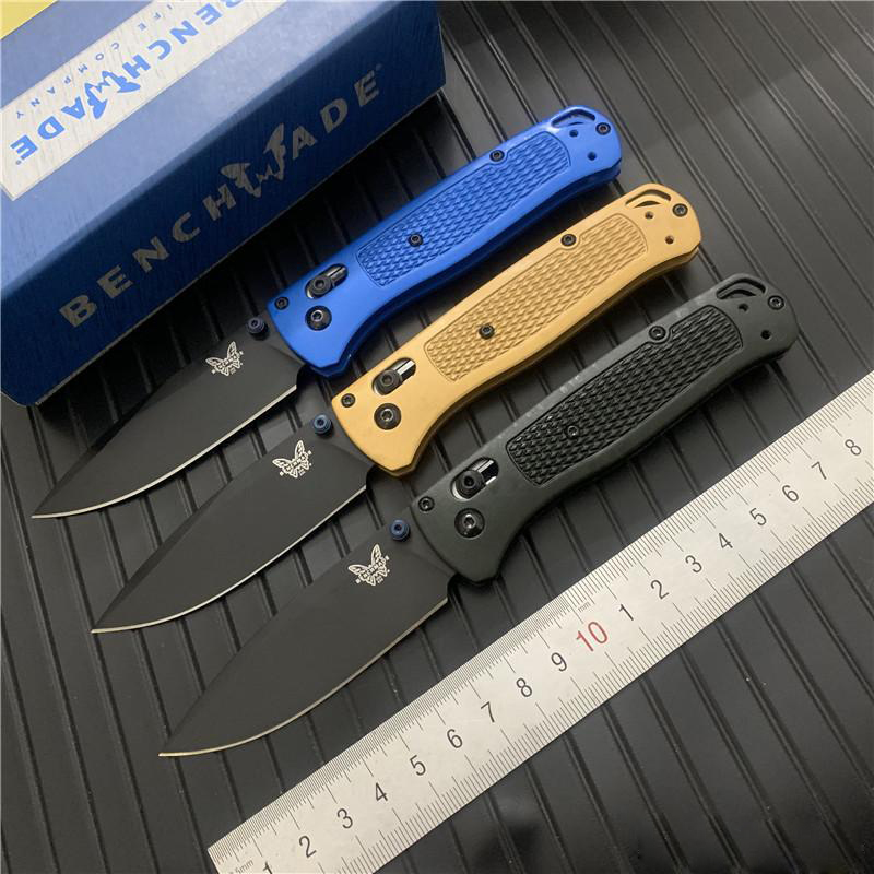 

Quality BENCHMADE BM 535 Folding Knife S30V blade Aluminum Handle Outdoor Survival Camping BM940 BM42 Knife original box 537 UTX-70
