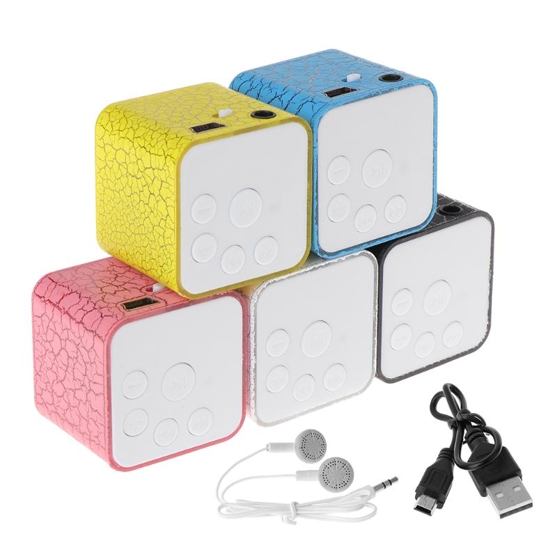 

Mini Speakers MP3 Player With Micro TF/SD Card Slot+USB Data Line+Sport Headset 746D