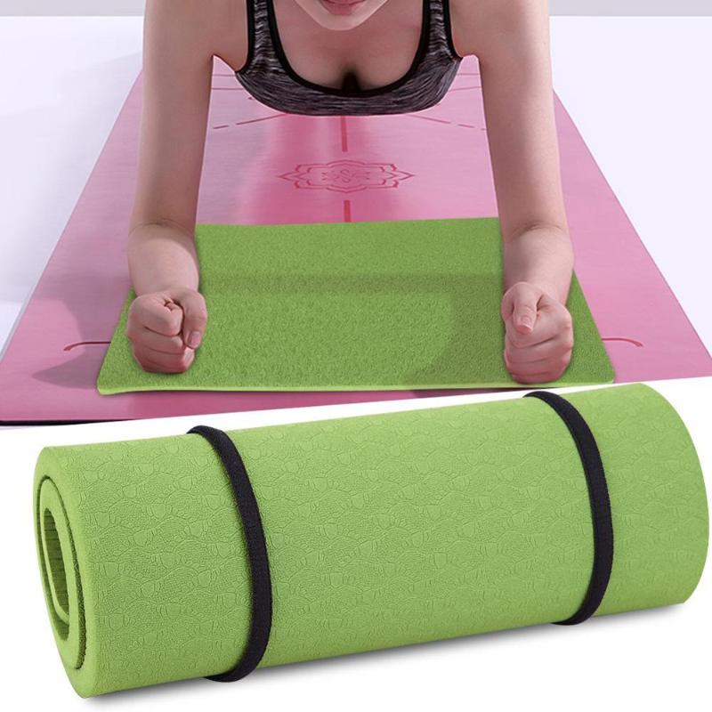 

Yoga Pads knee Workout Elastic Non-slip Carpet Mat Cushion Elbow Sport Mat Yoga Accessories Fitness Exercise 380*210*8mm, Purple