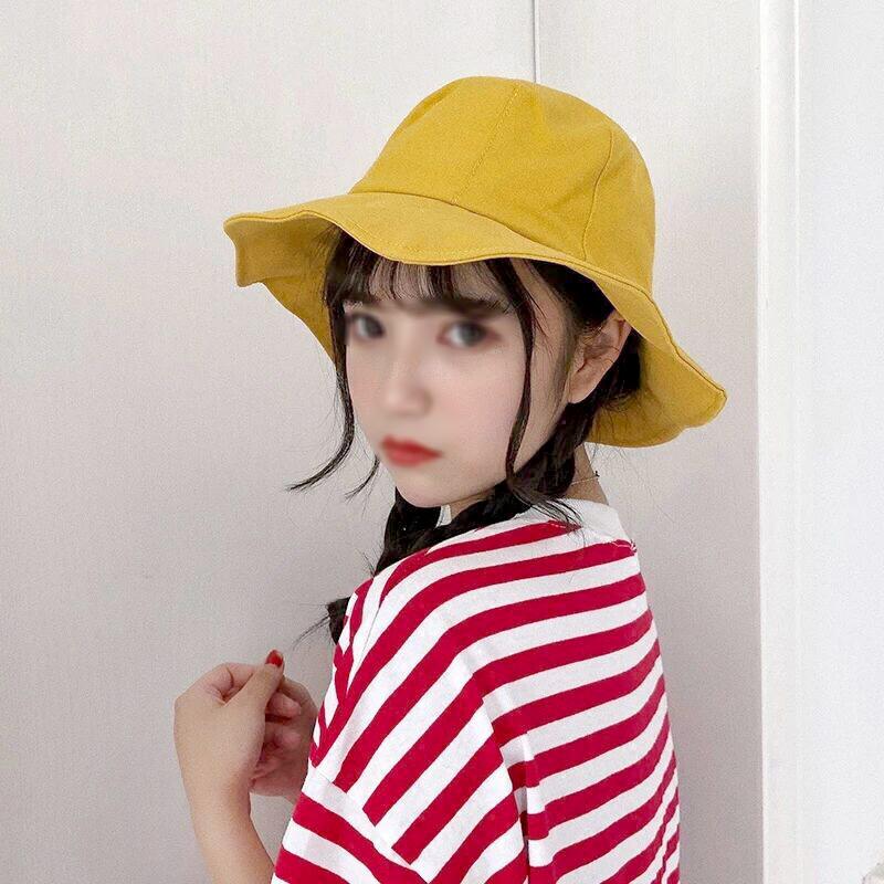 

Outdoor Fishing Sun Hat For Women Fisherman Panama Cotton Summer Bucket Hat Men Corduroy Hats, As picture shows