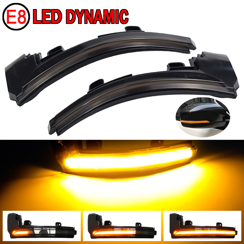 

For Land Rover Discovery 4 LR4 Range Rover Sport Evoque LED Dynamic Turn Signal Light Side Mirror Sequential Blinker Indicator