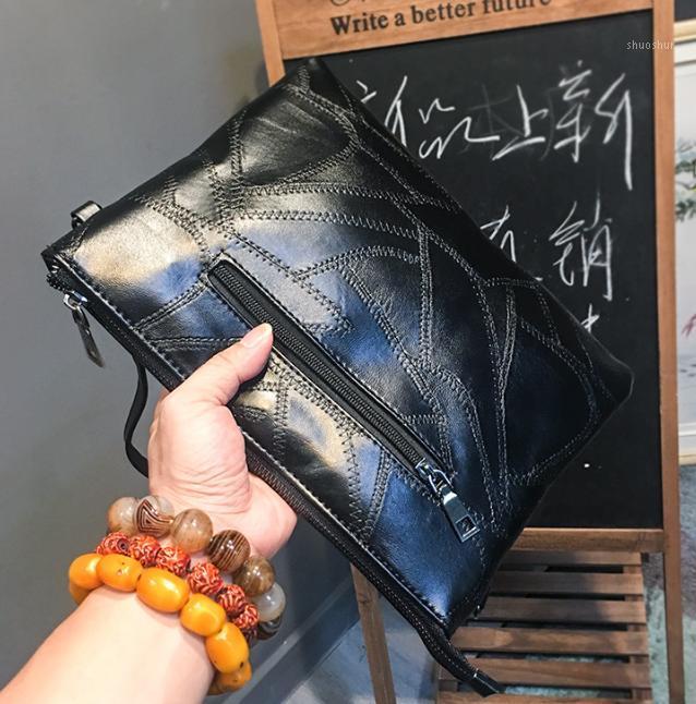 

Punk Style Mens Cross Rivets Small Briefcase Men Office Bag Unisex Shoulder Casual Leather Commuter Bags Bolso Hombre DF2761, Black