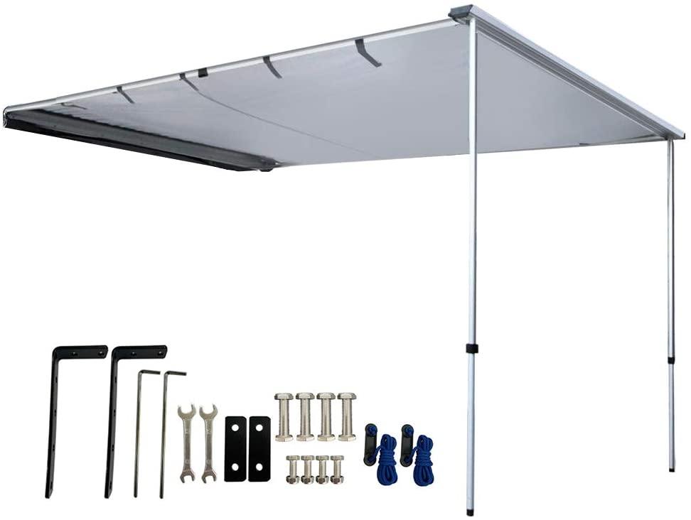 

2*3M Retractable Waterproof Roof Tent Camper Awning for Vehicle SUV Overland Offroad Car Tents