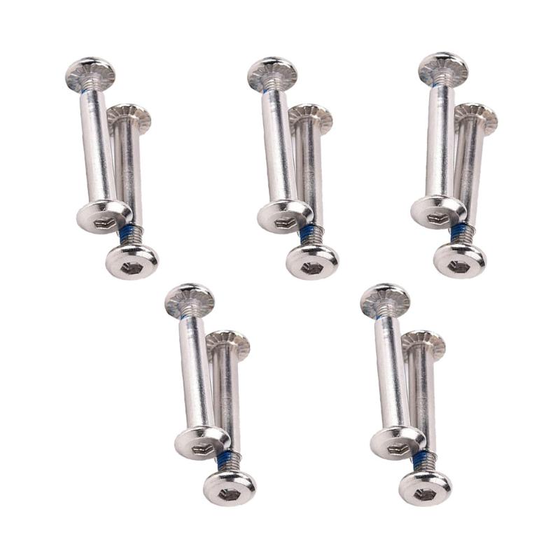 

16pcs Inline Skate Screws Skating Wheel Screws Replacement Bearings