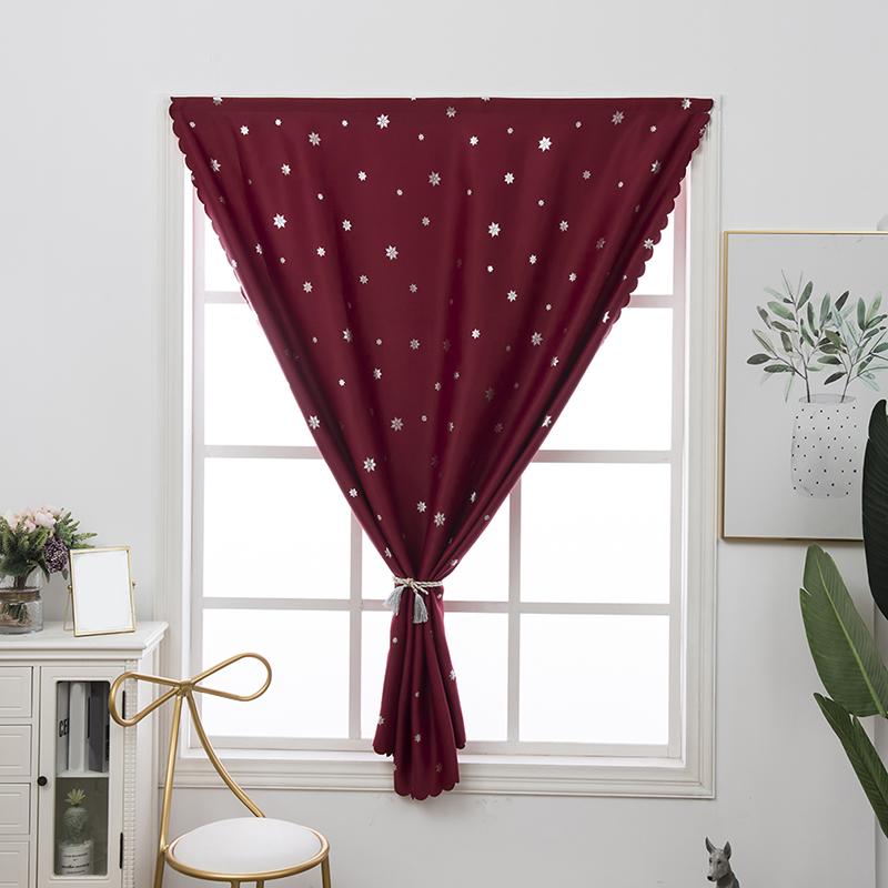 

Blackout Curtains For Kitchen Bedroom Window Treatment Solid Water Proof Curtains For Living Room, Navy blue