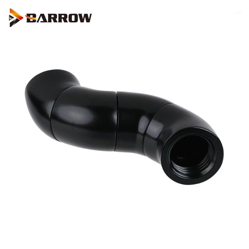 

Barrow G1/4" 360 Rotary Fittings ,Watercooler Build S Shape Connector ,Watercooling Fittings White Black Silver,TSNW1803-V11