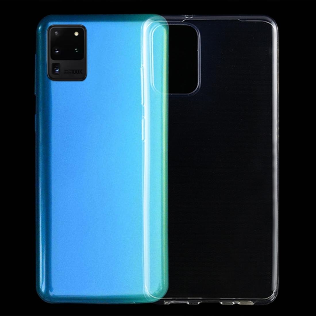 

For Galaxy S20 Ultra 075mm Ultrathin Transparent TPU Soft Protective Case