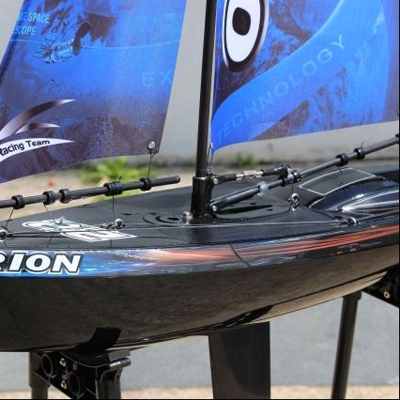 

2.4G Racing Sailboat Model Rc Sailboat 8803 Large Remote Control Sailboat, Blue