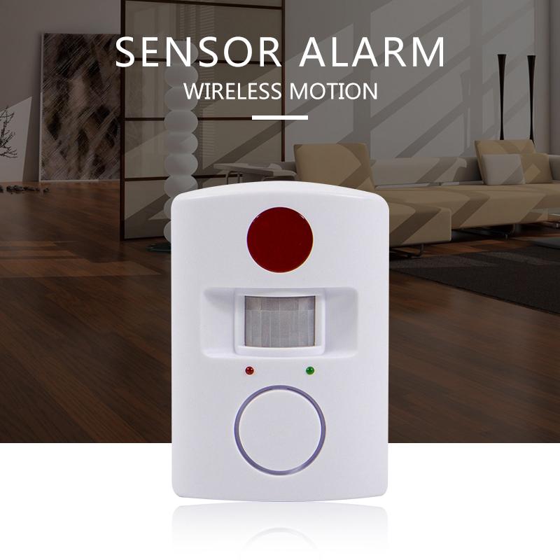 

Home Security PIR MP Alert Anti-theft Motion Detector Infrared Alarm Sensor Monitor Wireless Alarm System+2 Remote Control