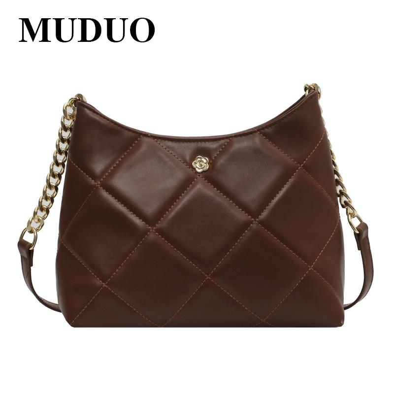 

MUDUO High-quality Crossbody Bag for Women 2021 Fashion Sac A Main Female Shoulder Bag Female Handbags and Purses, Black