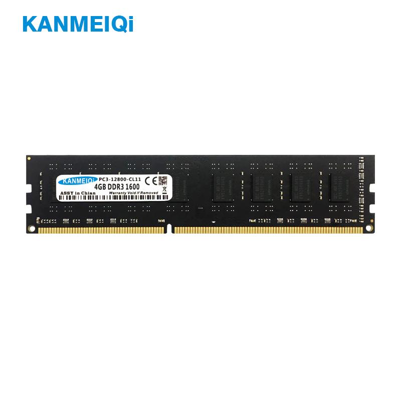 

KANMEIQi Desktop Memory ram DDR3 2GB 4GB 8GB 1333MHz 1600MHz/1866MHz memoria 240pin 1.5V New dimm Intel AMD