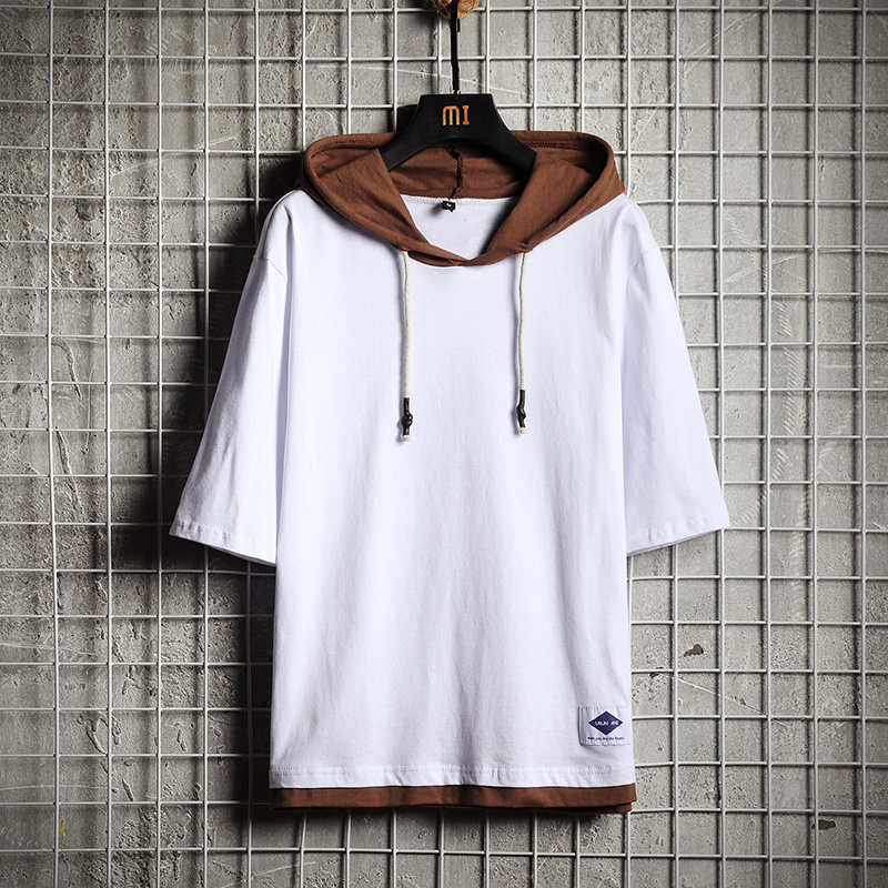 

Men's Hoodies Men 2020 Summer Patchwork Oversized Sweatshirt Male Hip Hop Harajuku Japanese Streetwear Hoodie Men, Apricot hoodie men