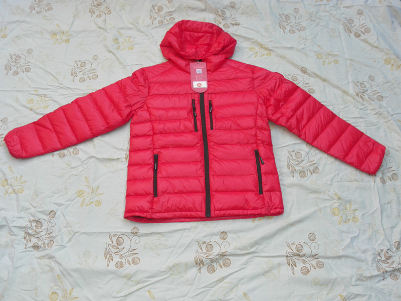 

2018 New Casual Brand Windproof Down Men Down Jacket Winter Warm Coat Men S Ultralight Duck Down Male Windproof goose Parka 200, Blue