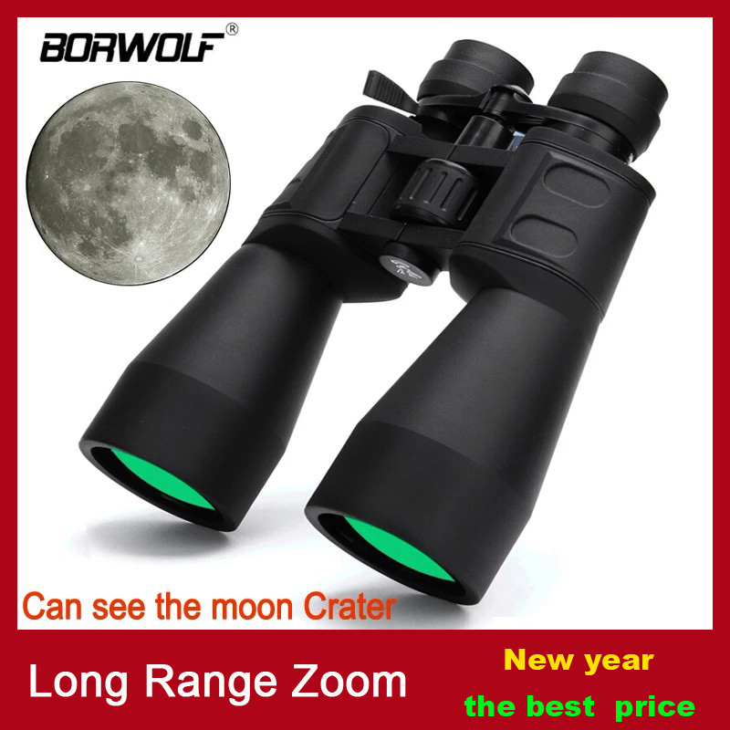 Borwolf 10-380X100 High Magnification Long Range Zoom 10-60 Times Hunting Telescope Binoculars HD Professiona Zoomhello-image-748995537