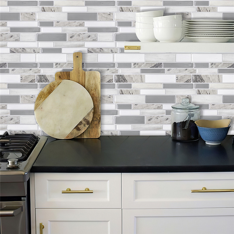 

Wall stickers tile stickers waterproof and oil scratch resistant interior decoration non wash self adhesive kitchen