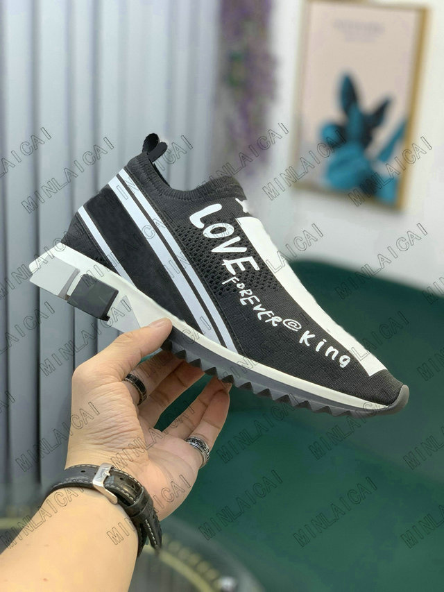 

Mens Sorrento Shoe with Stain Espadrilles Stretch Knit Sock Trainers Two-tone Rubber Micro Sole Womens Love Family Casual Shoes