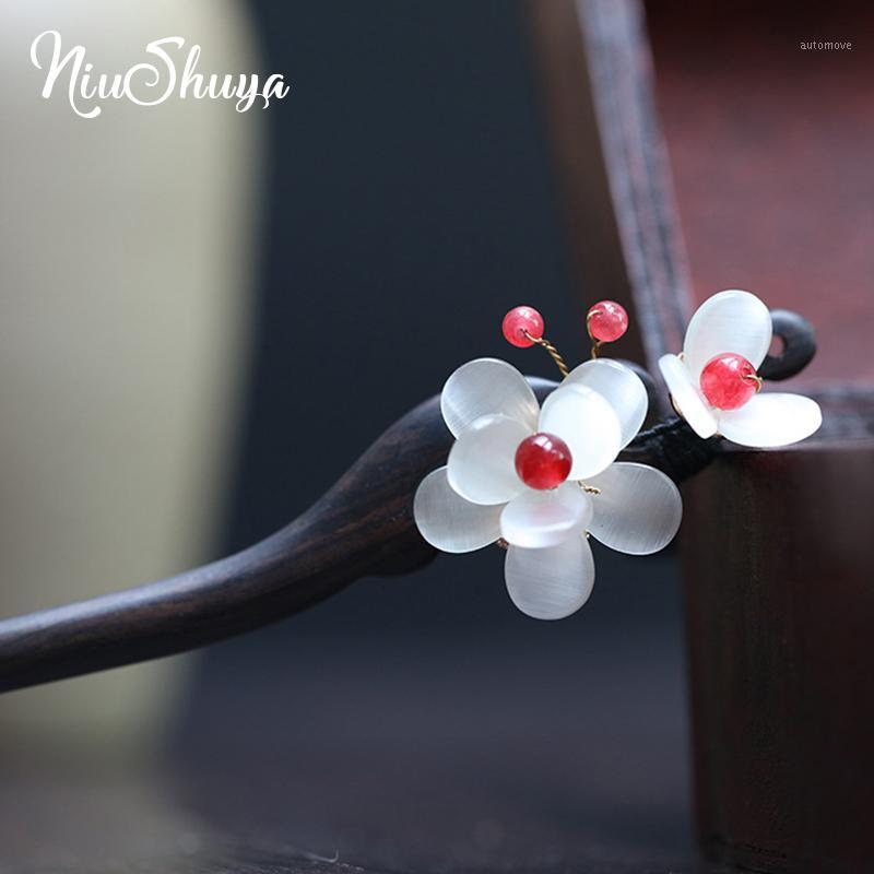 

NiuShuya Vintage Hair Stick Pick Natural Wooden Sandalwood Chinese Chopsticks Ethnic Hairpin Women Hairpins Jewelry Accesories1
