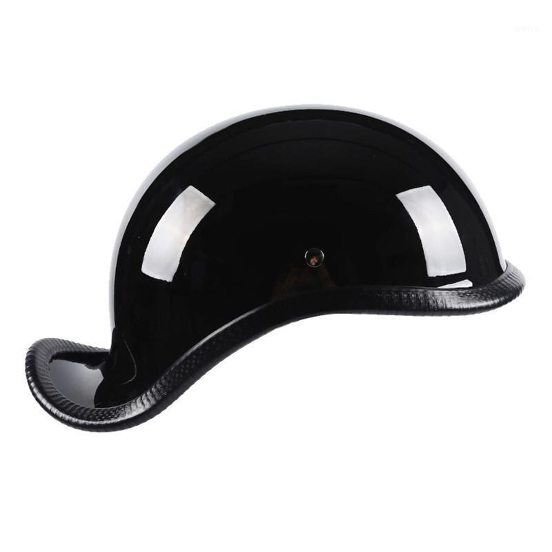 

Open Face Retro Half Motorcycle Racing Off Road Helmet Casco Moto Capac half-covered retro locomotive warped helmet1, 1x carbon black
