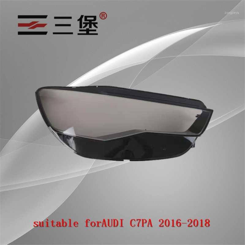 

The front headlights headlamps of glass lamp shell lamp shell, transparent lid masks for A6L C7PA 2016-20181