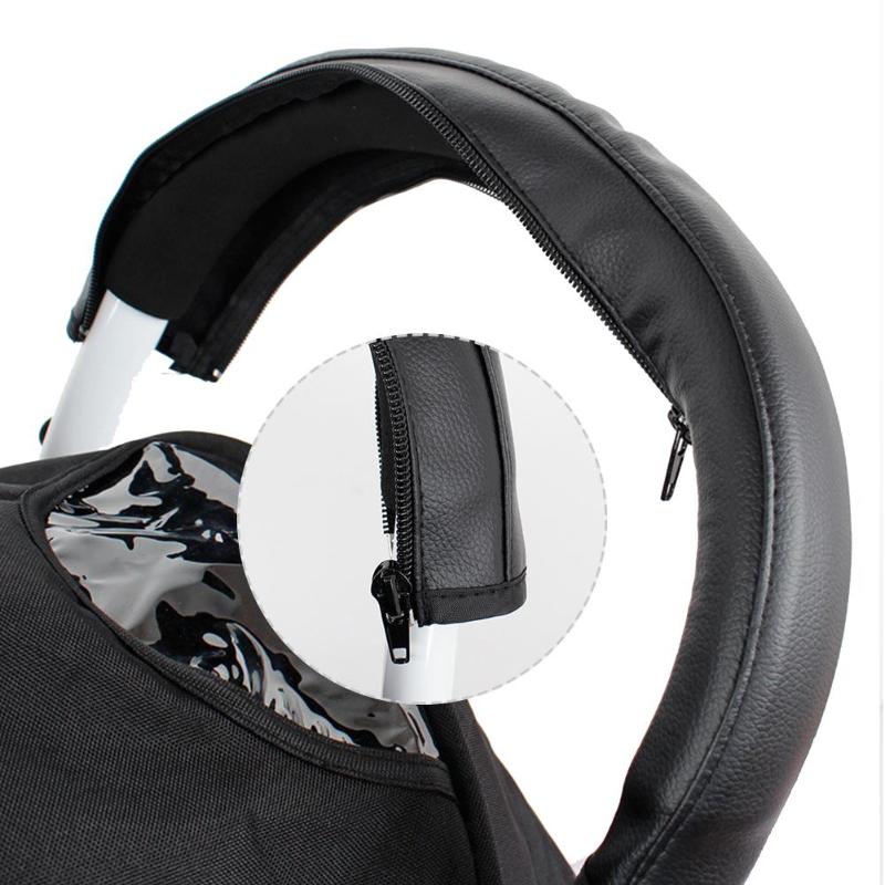 

Baby Stroller Accessories Baby Stroller Armchair PU Protective Case Cover For Arm Copper Handle Wheelchairs