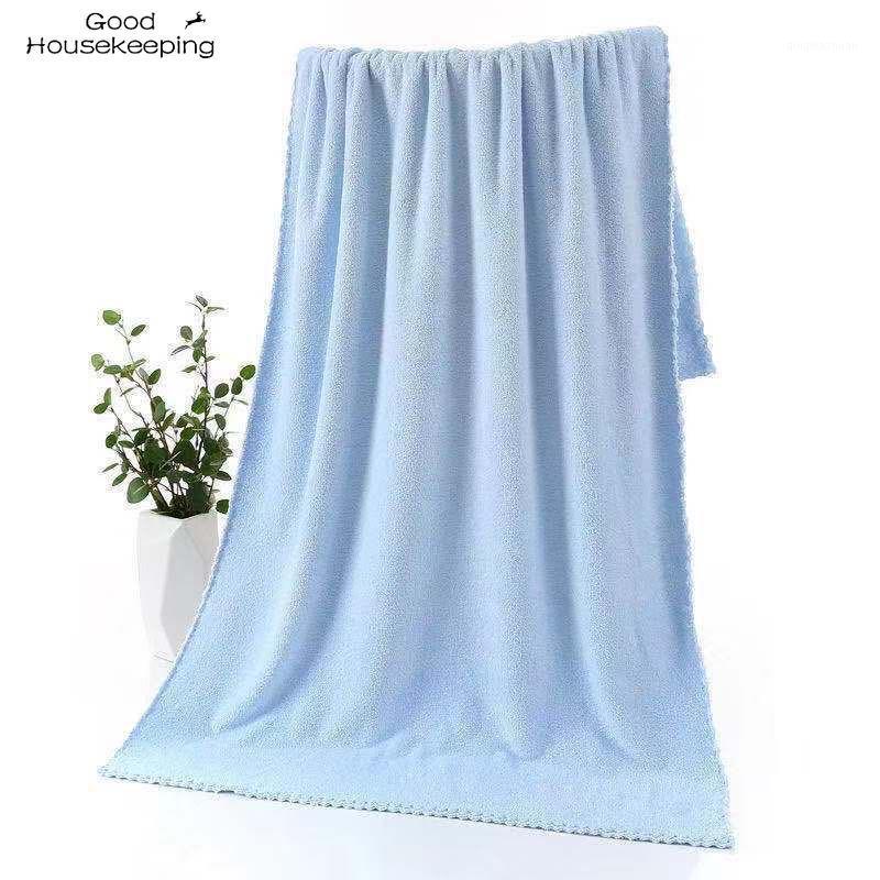 

High-Density Coral Fleece Bath Towel Microfiber Adult Large Towel Super Soft Absorbent Quick-Drying Bath Towels Bathroom1, Blue