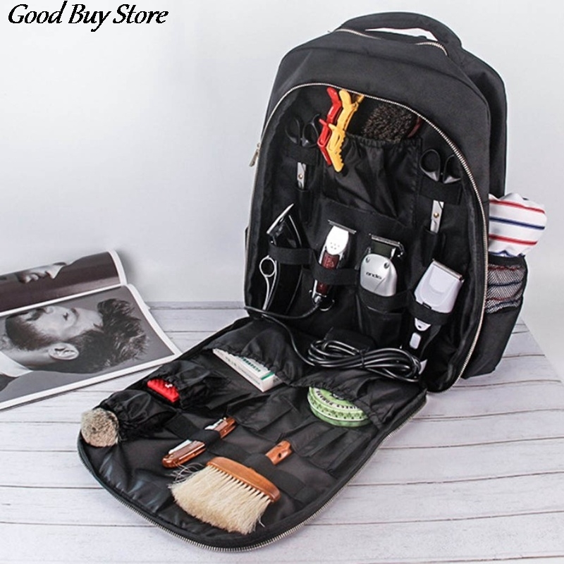 

Hairdressing Tool Backpack Waterproof Barber Scissors Bag Luggage Storage Organizer Backpacks Travel Large Capacity knapsack C1008