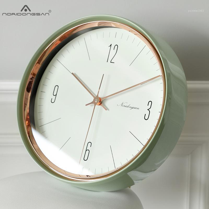 

13 inch Nordic Creative Fashion Wall Clock Minimalist Silent Living Room Bedroom Kitchen Watch Quartz Mute Punch-free Clocks1