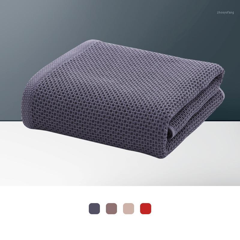 

Towel 2022 Arrival Solid Color Honeycomb Super Absorbent Portable Face Towels Travel Bath For Home El Size 70x140cm