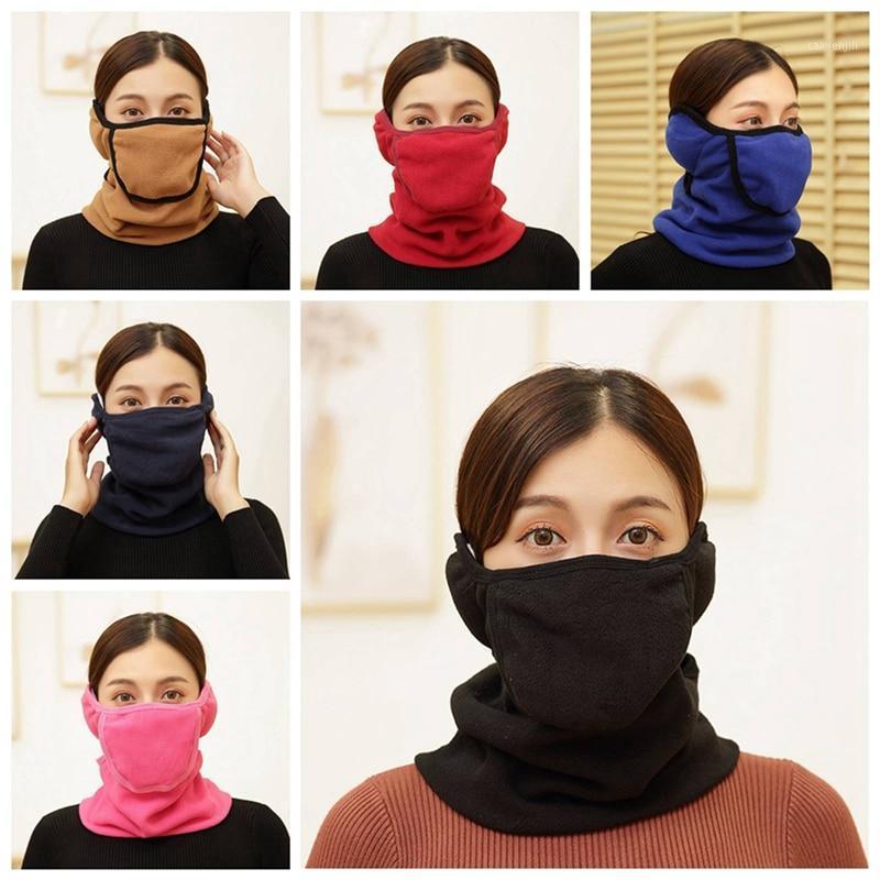 

Bicycle Warm Clothes Winter Fleece Wool Neck Half Face Mask Running Cap Bandana Warm Cool Outdoor Breathable Warmer Motorcycle1, Bk