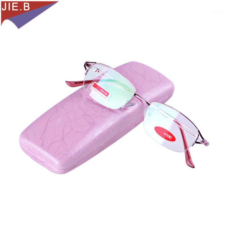 

2020 Women's Metal Frame Lenses Reading Glasses Femal Eyewear +1.0 +1.5 +2.0 +2.5 +3.0 +3.5 +4.01