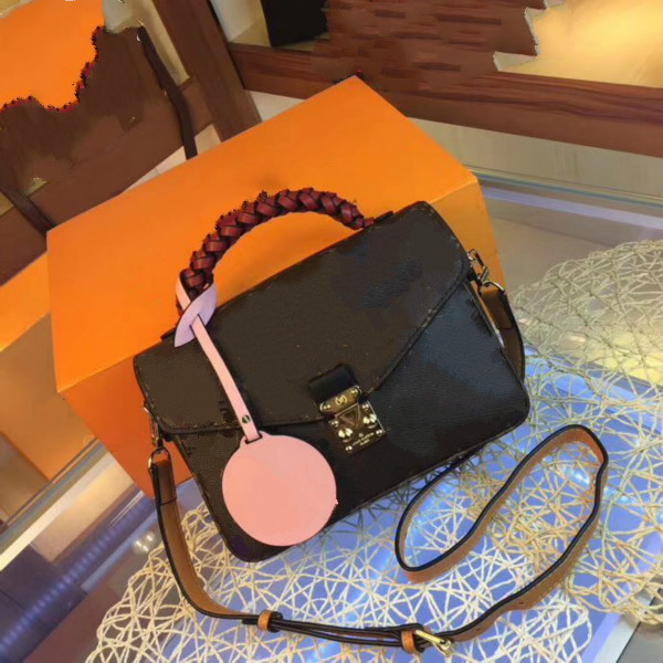 

M43984 High Quality Genuine Leather Women Bag Brand designer Purse Handbag Tote sale discount checks plaid luxury famous free ship