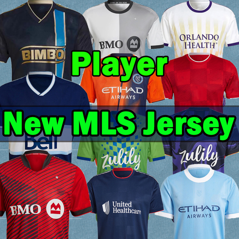 

22 23 MLS Minnesota Inter Miami Soccer Jerseys LAFC Orlando Shirt 2022 2023 New York City Seattle Sounders jersey Portland Timbers Football Shirt Galaxy Toronto Top, 22 23 niuyuecheng player