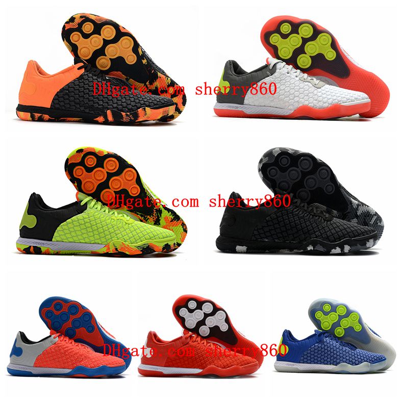 

2020 top quality mens soccer shoes Reactgato IC soccer cleats Reactgato Indoor football boots scarpe da calcio sneakers hot, As picture 1