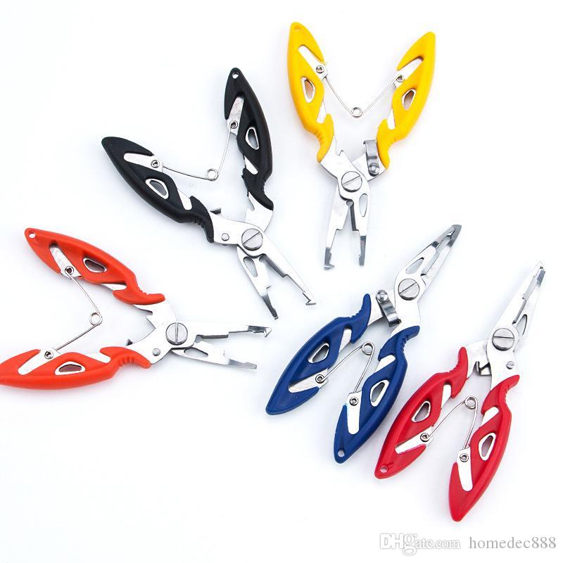 

Stainless Steel Fishing Pliers Scissors Outdoor Fisherman Line Cutter Remove Hook Fishing Tackle Tool Gadget
