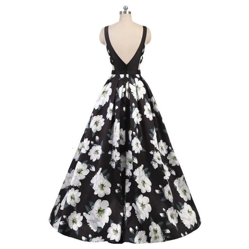 

2021 New Robe Soiree, Black Sexy Decont on v Women's Evening Dresses Party Finalists Dressed Cetim Lace-up 4VJS