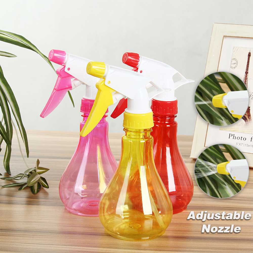 

1PC Plastic Empty Spray Bottle Watering Sprayer Hand Pressed Spray Bottle For Garden Plant Home House Cleaning Tool