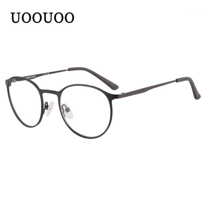 

SHINU Customized Concise style metal glasses Anti Blue Ray Prescription Eyewear Progressive multifocal Lenses glasses two color1