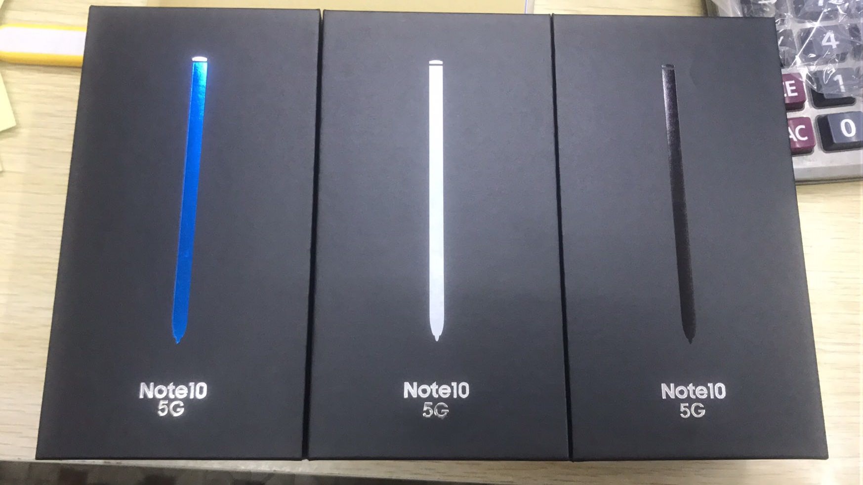 

High Quality US EU Version Mobile Phone Package Box For Samsung Note 10 5G Retail Empty packaging without Accessories