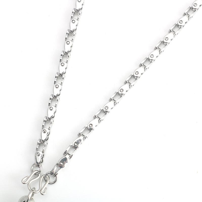 

Fashion multi-hanging stainless steel with chain manual chain titanium steel men and women hot sale