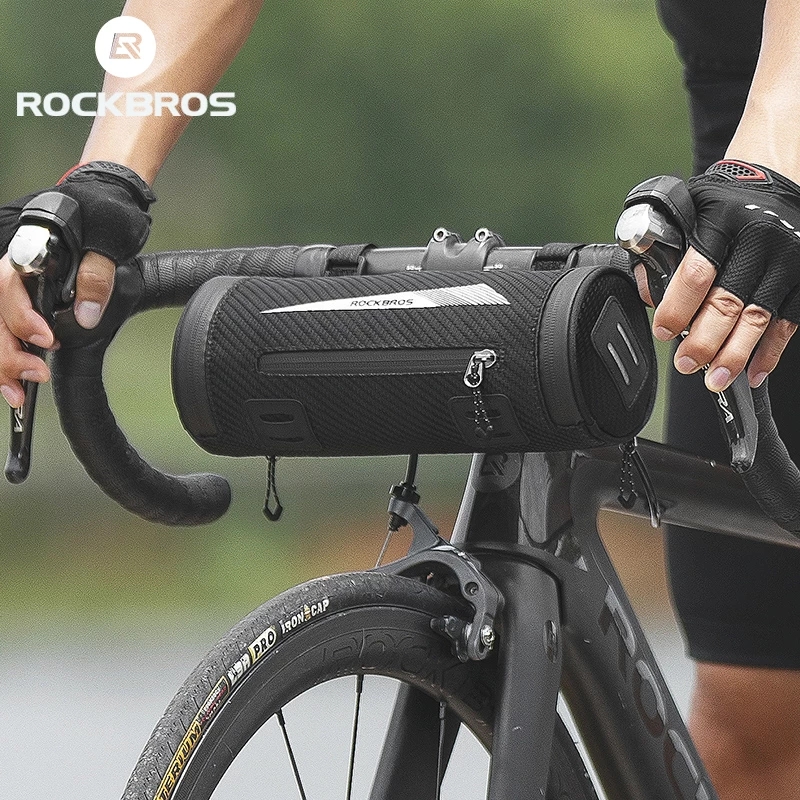 

ROCKBROS Bicycle Large Capacity Storage Front Bag 5 in1 Rainproof Shoulder MTB Road Bag Tube Bag Accessories