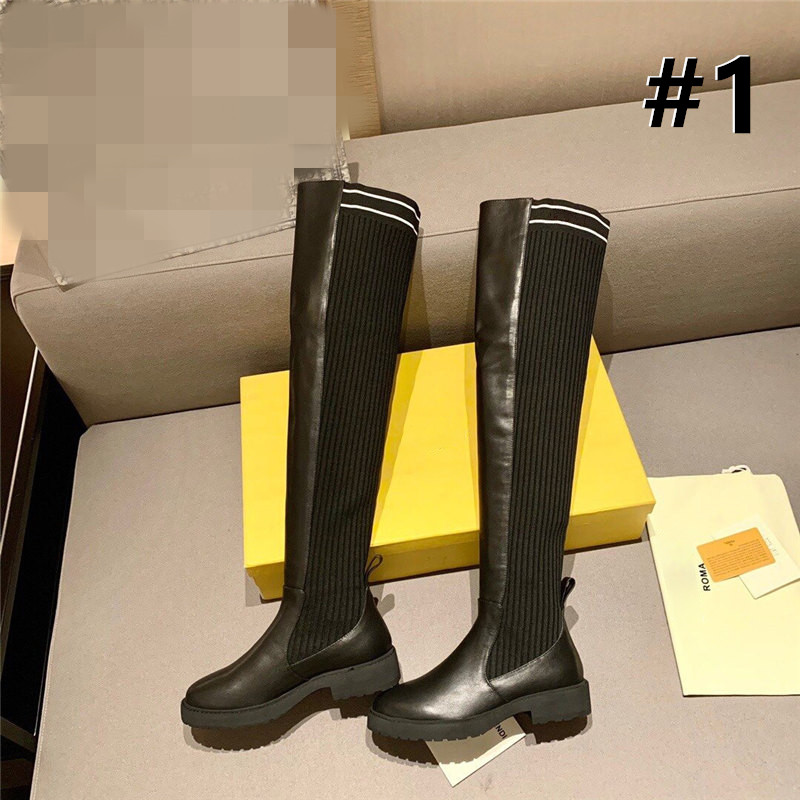 raid georgia black leather look over the knee boots