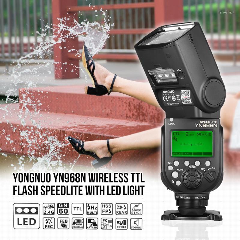 

YONGNUO YN968N Flash Speedlite for DSLR Compatible with YN622N YN560 WirelessL Speedlite 1/8000 with LED Light1