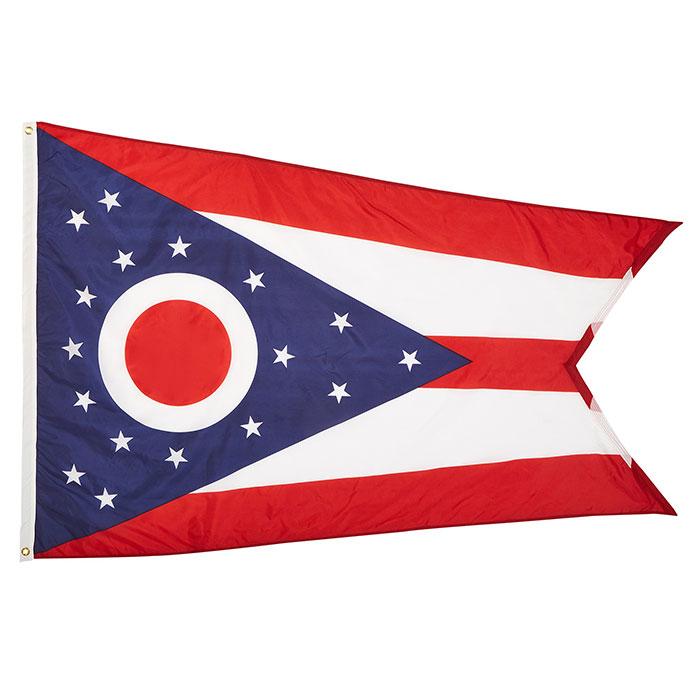 

Ohio Flag State of USA Banner 3x5 FT 90x150cm State Flag Festival Party Gift 100D Polyester Indoor Outdoor Printed Hot selling