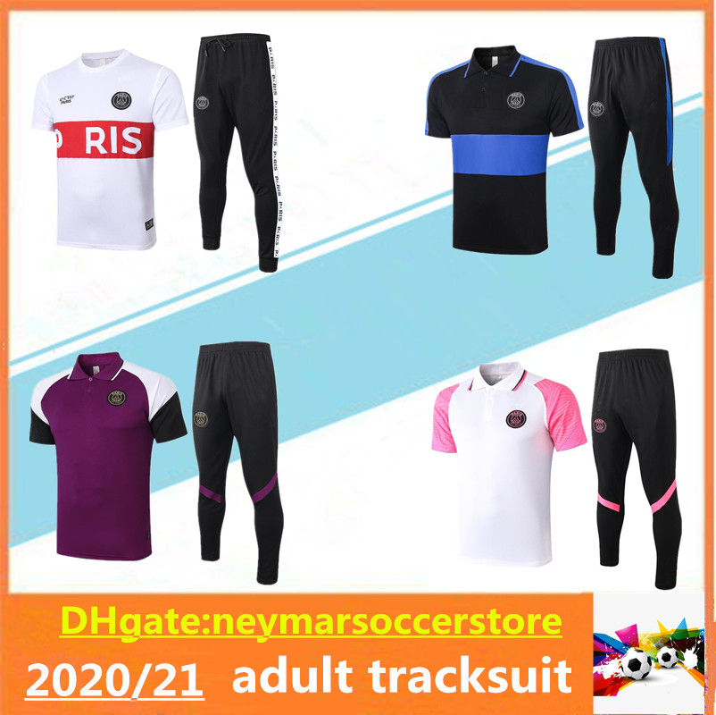 

2020/21 Paris soccer polo kit MBAPPE tracksuit 2020/2021 Survetement maillot de football training suit sportswear kit, Yellow