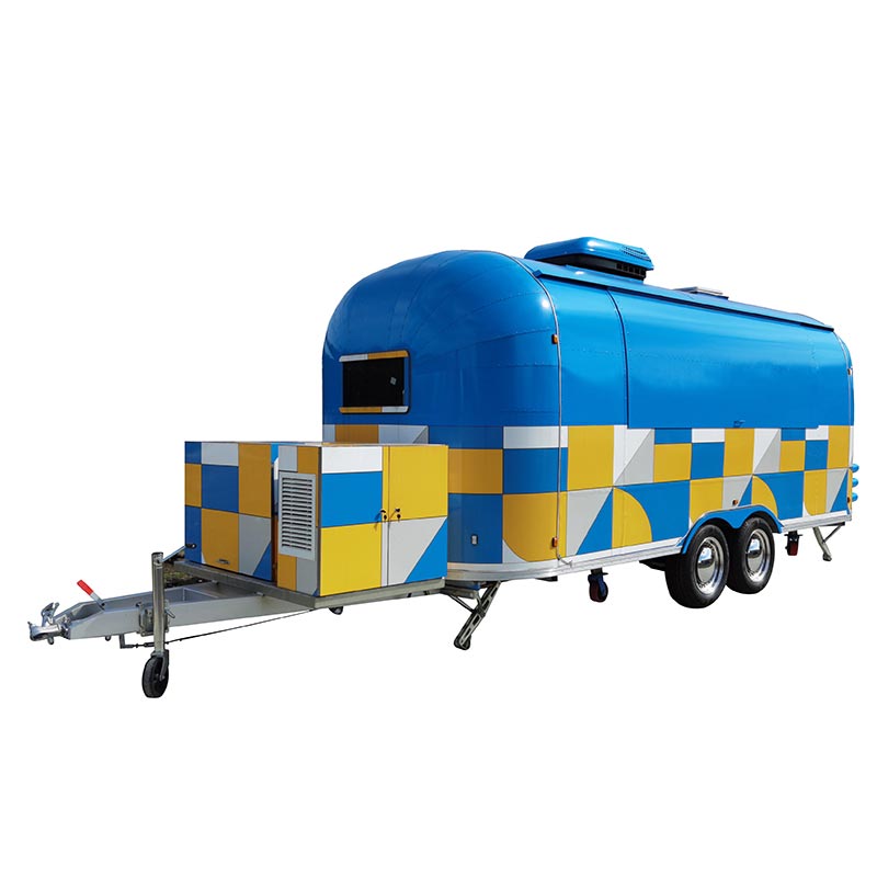 

Blue Food Truck Mobile Food Trailer